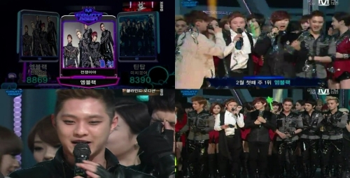 MBLAQ dances over 2nd win on Mnet's music show 