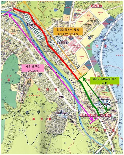 대전도심, 도로망·공공건축물 등 새 도시기반 갖춰