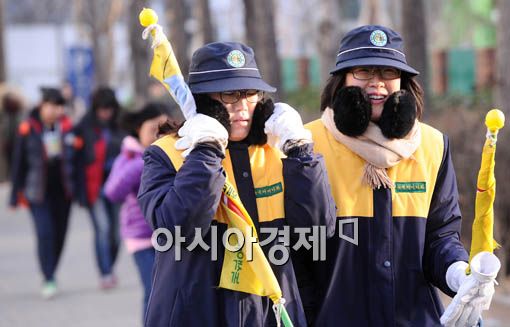 [포토] 녹색어머니도 추워요