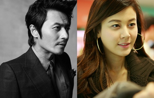 Actor Jang Dong-gun (left) and actress Kim Ha-neul (left) [3HW]
