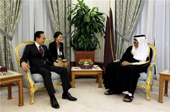 한·카타르 정상, 포괄적 협력 '핫라인' 만든다