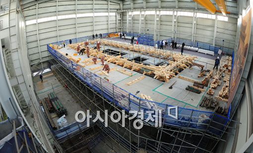 [포토] 숭례문 화재 4주기, 복구 현장 공개