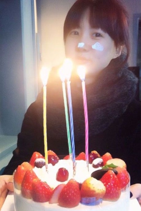 박소현 생일 인증샷…여전한 동안 미모 '눈길'