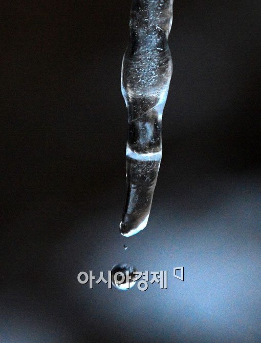 [포토] 고드름의 눈물