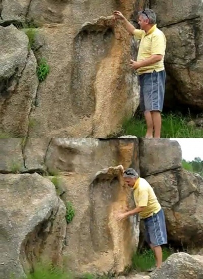 2억년전 거인 발자국 "킹콩이 찍었나" - 아시아경제