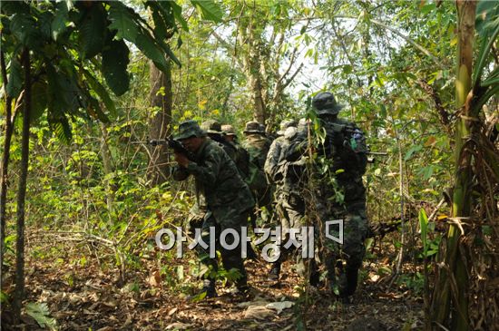 해병대의 밀림생존법