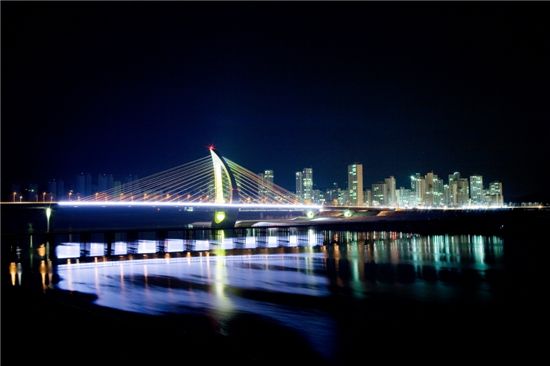 세종시 '금강2교' 열렸다..대전서 진입로 뚫려