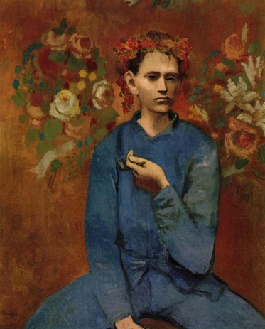 ▲ 파블로 피카소 '파이프를 든 소년' (1905)