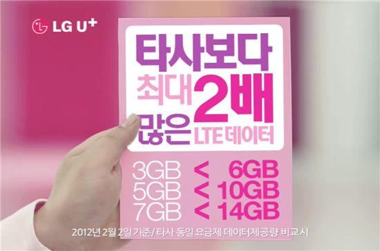 LG유플러스가 새로운 광고 캠페인 'LTE는 유플러스가 진리다'를 시작한다고 23일 밝혔다. 