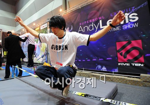 [포토] 국제스포츠레저산업전 즐기는 관람객들