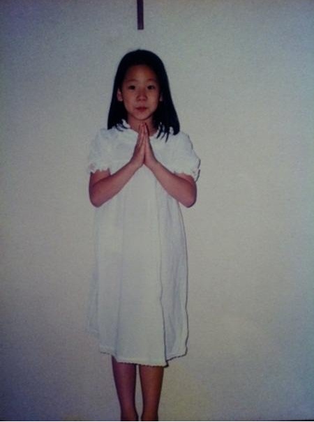 2NE1 씨엘 어린시절 "천사는 흰옷을 입는다"