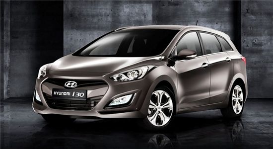 현대차 신형 i30왜건 공개..'i40 닮았네'