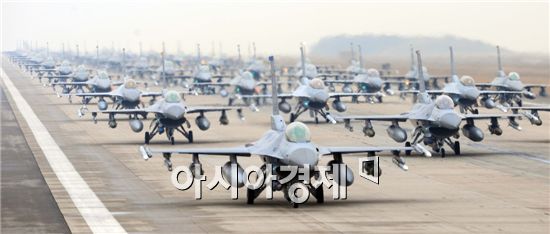 英 '타이푼' 전투기 한국온다…韓美英 공군 첫 연합훈련 
