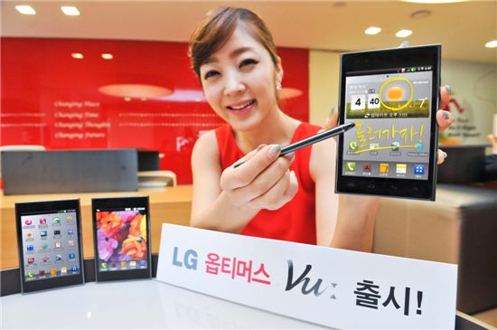 삼성-LG, '5인치' 스마트폰 시장서 격돌