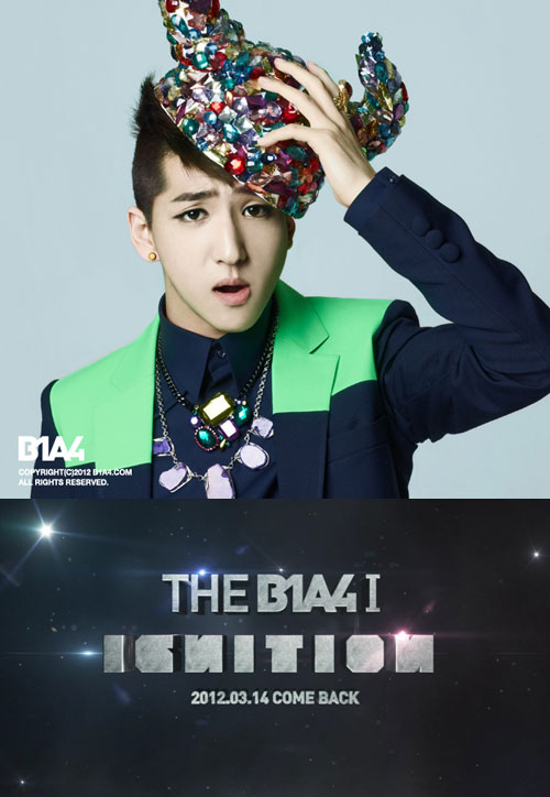 Teaser image and video of B1A4's Baro [WM Entertainment]