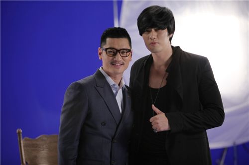 Singer Bobby Kim and actor So Ji-sub [Oscar Entertainment]
