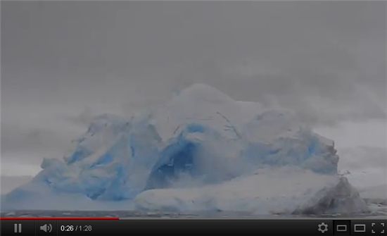 '자폭하는 남극 빙산' 수만년 지나 5초만에 사라져