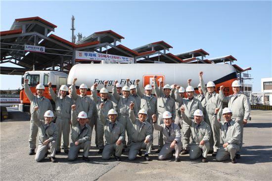 [포토]E1 "무재해 28년 달성"