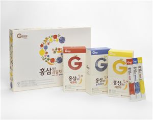 한국인삼공사 '굿베이스', 홍삼담은 과일차 3종 출시