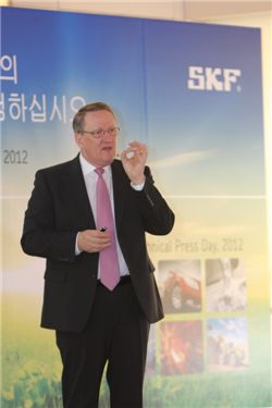스웨덴 베어링 제조업체 SKF, 한국시장 공략 박차
