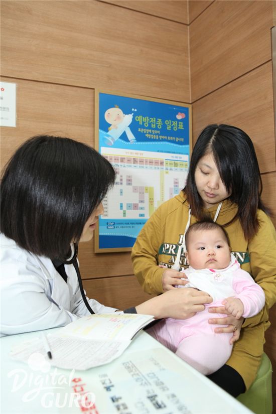 구로구 보건소, 만6세 미만 영유아 무료 건강검진