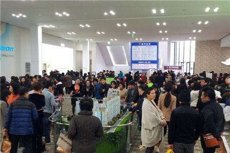 ‘대신 롯데캐슬’ 견본주택, 개관 3일만에 2만명