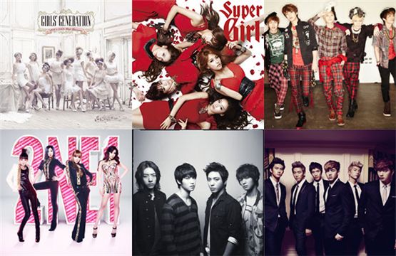 Girls' Generation, KARA, 2PM, 2NE1, SHINee and CNBLUE nominated for MTV VMAJ 2012 