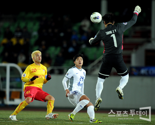 [포토] 에벨찡요 '이 것이 말로만 듣던 소림축구?'