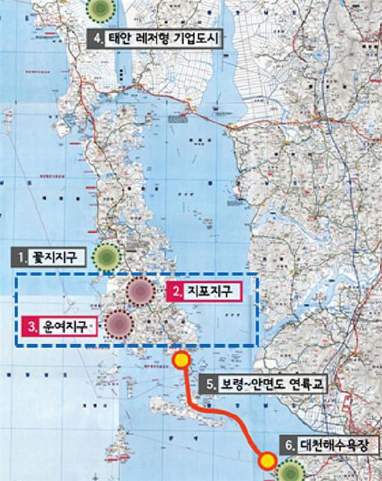 충남 최고 관광자원 ‘안면도’ 개발한다