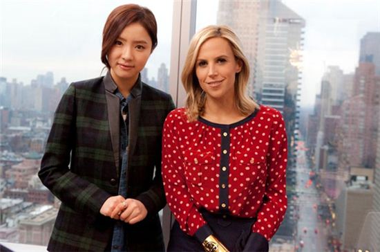 토리버치 "신세경, 매우 감각적인 여배우"