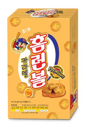 해태제과, 대용량 '홈런볼 카라멜' 