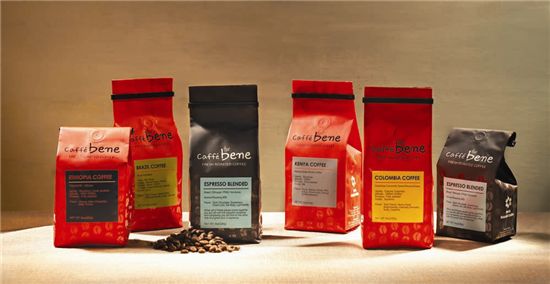 카페베네, 첫 번째 블랜딩 커피 '에스프레소 블랜드' 출시