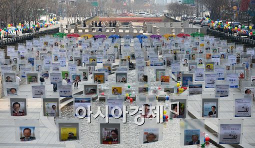 [포토] 투표 참여를 호소하는 총선 출마자들