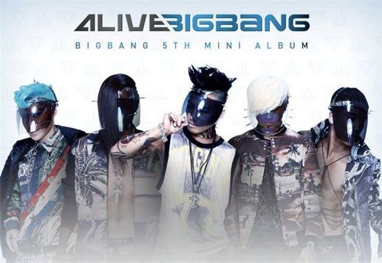 Big Bang's cover of their 5th mini-album "ALIVE" [YG Entertainment]