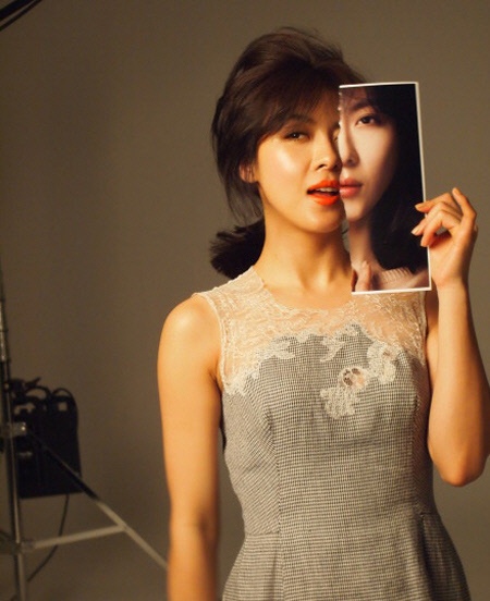 하지원 반쪽 얼굴…신비로움 '폭발' 