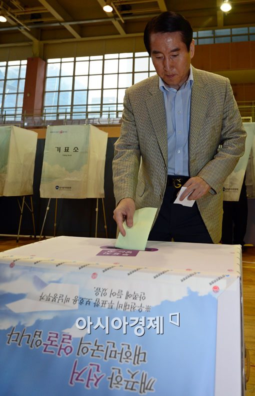 [포토] 투표하는 조현오 경찰청장