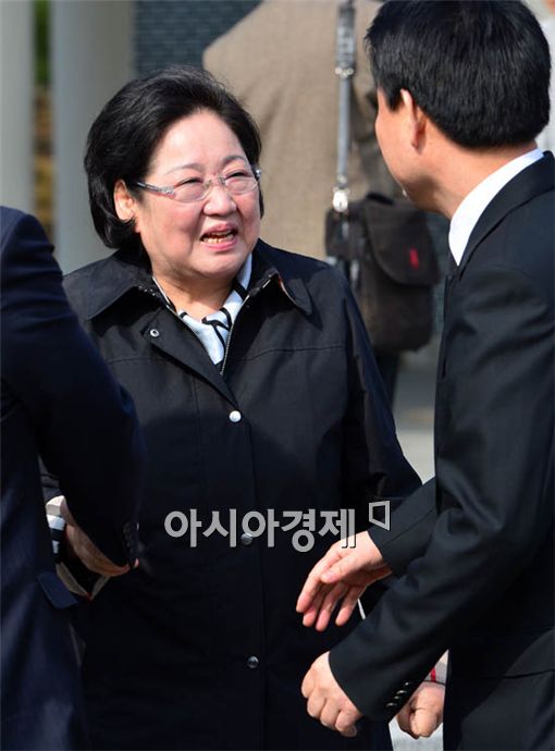 '장군의 딸' 김을동… 새누리당 전당대회 출마
