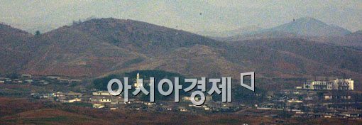 [포토] 고요한 북한 마을