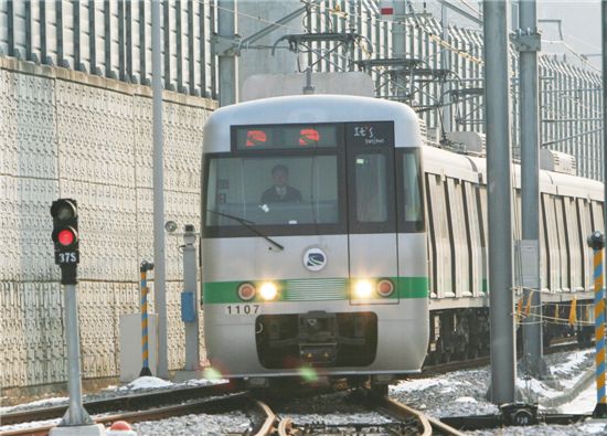 대전도시철도 1호선 모습