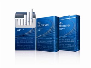 마일드세븐 새 옷을 입다...글로벌 디자인 적용