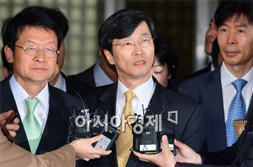 [포토] 곽노현, 징역 1년 선고