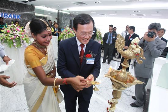 우리銀, 인도 첸나이지점 개설