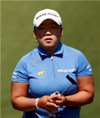 신지애, 3위 "미야자토, 기다려~"