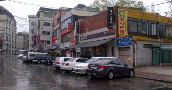 한남뉴타운1구역 주민들은 지난 19일 서울시가 내놓은 뉴타운 수습방안에도 큰 영향을 받지 않고 있다. 