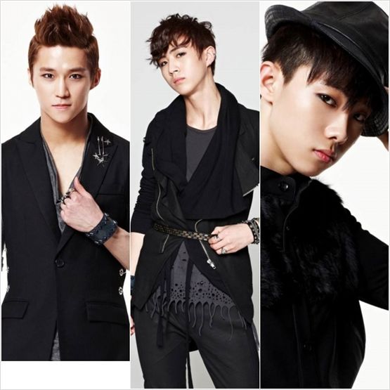 Hyeong Kon(left), Seung Yup(center) and Seung Jin(right) from DSP Media's new idol group [DSP Media]