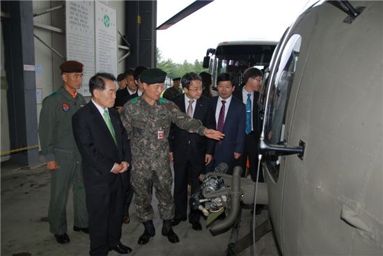 코스콤, 항공작전사령부 위문 격려