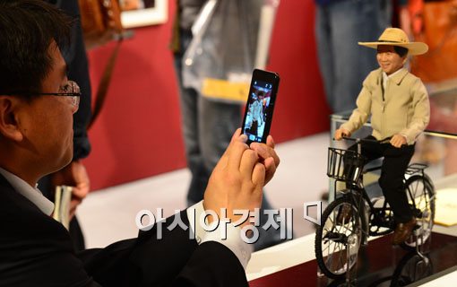 [포토] 노무현 전 대통령 밀랍 인형