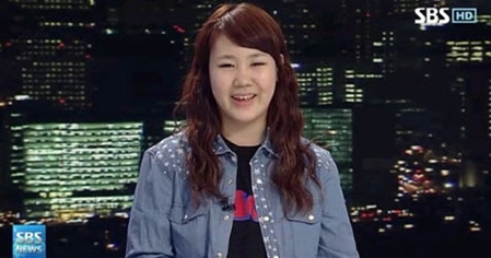 박지민 뉴스 출연(출처: SBS '나이트라인-뉴스속으로') 
