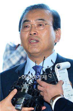 [포토] 박영준 "검찰에서 모든 사실 밝히겠다"