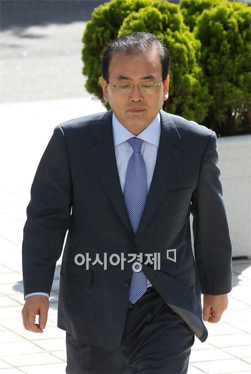 [포토] 고개 숙인 박영준